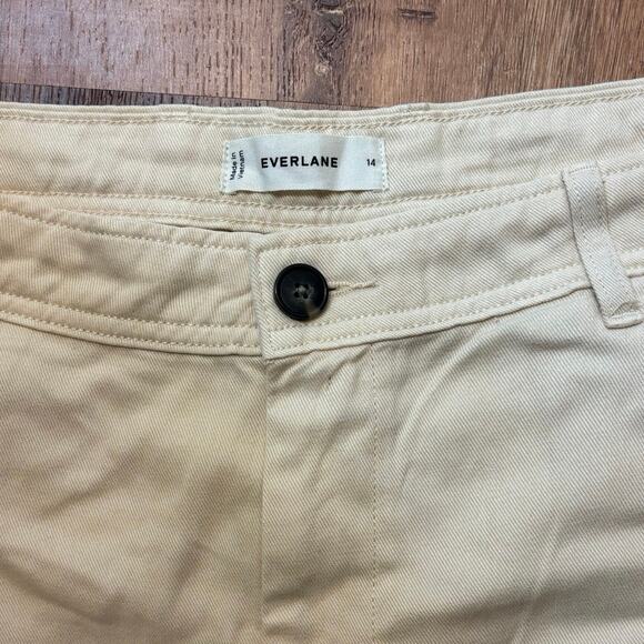 NWOT Everlane The Chino in Buttersoft In Parchment Size 14 - Picture 5 of 8